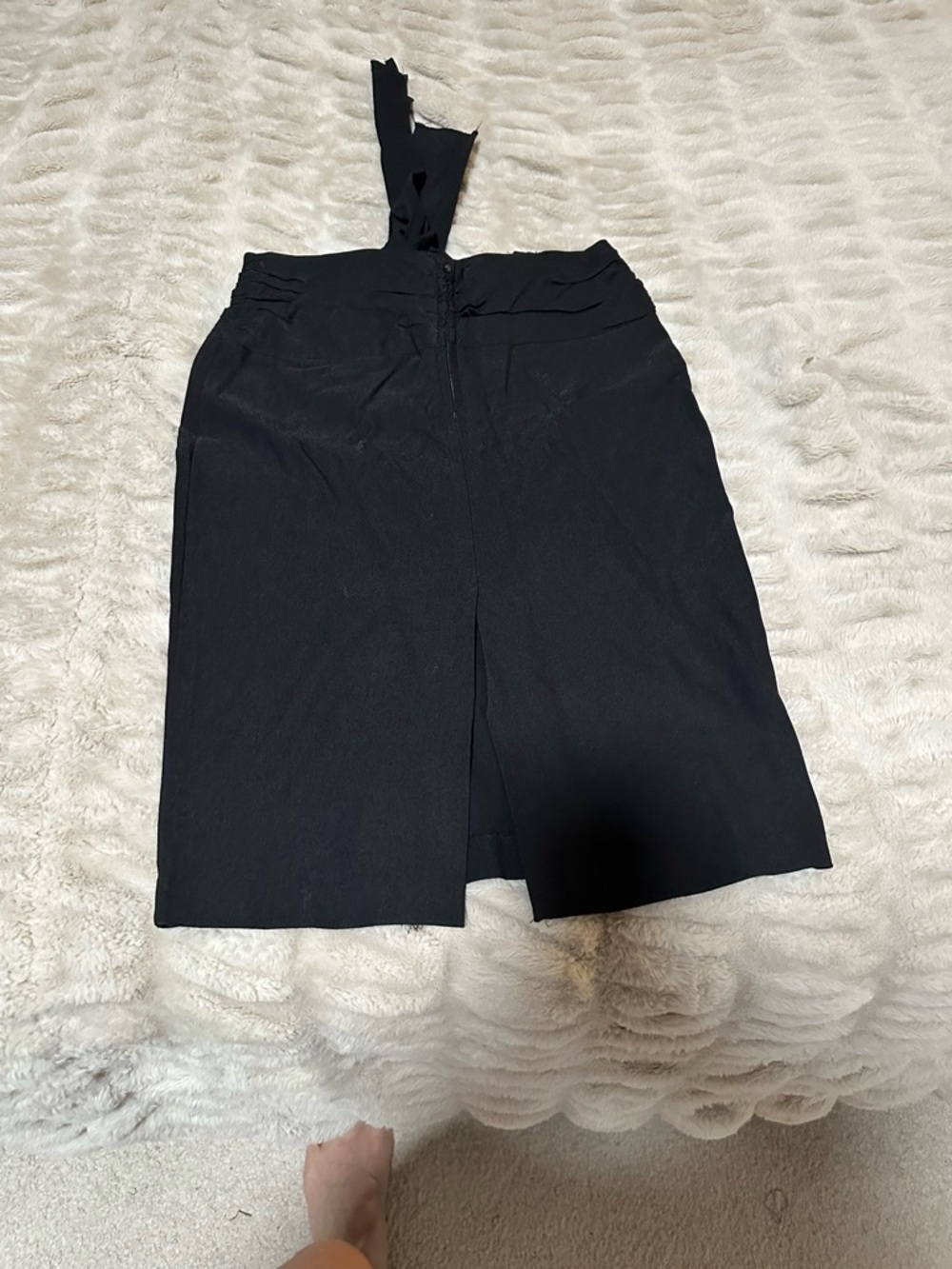 Spring Street Black skirt  Front Knot